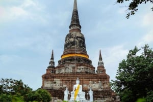 From Bangkok: Iconic Ayutthaya Tour By Rail, Road, and River