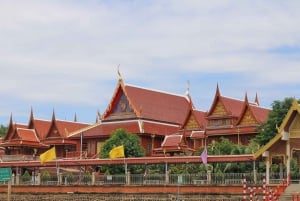 From Bangkok: Iconic Ayutthaya Tour By Rail, Road, and River