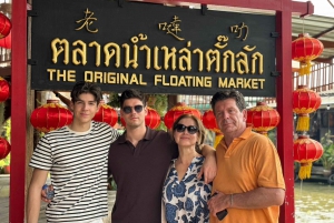 From Bangkok: Kanchanaburi Tour with Floating Market Visit