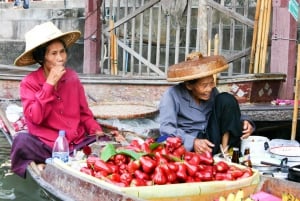 From Bangkok: Mae Klong Market, Floating Market & Boat Tour