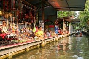 From Bangkok: Mae Klong Market, Floating Market & Boat Tour