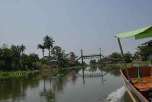 Fra Bangkok: Mahasawat-kanalen og gård med lunsj