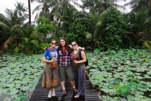 De Bangkok: Canal Mahasawat e excursão a uma fazenda de frutas orgânicas