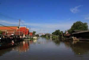 Fra Bangkok: Mahasawat-kanalen og gården med frokost
