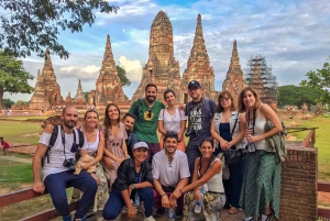 From Bangkok: Markets and Ayutthaya Tour