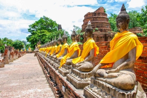 From Bangkok: Markets and Ayutthaya Tour