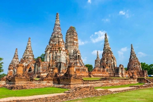 From Bangkok: Markets and Ayutthaya Tour