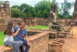 From Bangkok: Markets and Ayutthaya Tour