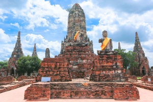 Från Bangkok: Privat guidad tur till Ayutthayas 6 tempel