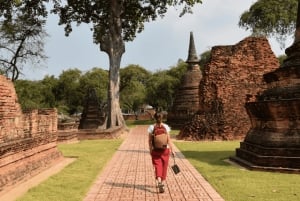 Z Bangkoku: prywatna wycieczka z przewodnikiem po 6 świątyniach Ayutthaya