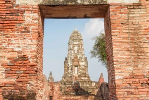 Z Bangkoku: prywatna wycieczka z przewodnikiem po 6 świątyniach Ayutthaya