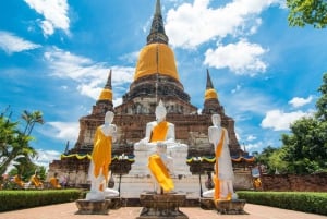 Z Bangkoku: prywatna wycieczka z przewodnikiem po 6 świątyniach Ayutthaya