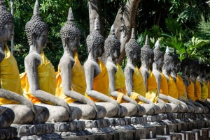 Z Bangkoku: prywatna wycieczka z przewodnikiem po 6 świątyniach Ayutthaya