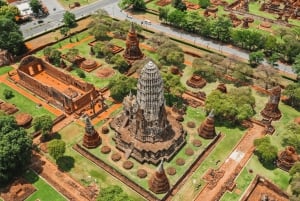 Z Bangkoku: prywatna wycieczka z przewodnikiem po 6 świątyniach Ayutthaya