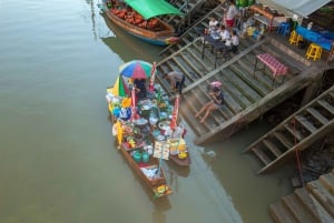 De BANGKOK: Mercado Ferroviário e Mercado Flutuante de Amphawa