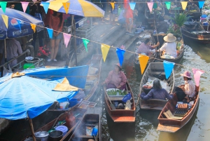 Von Bangkok aus: Der schwimmende Markt von Thaka