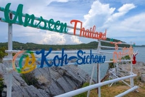 From Pattaya: Day Tour Koh Sichang Island with Tuktuk Tour