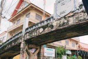 Dagvullende rondvaart met een longtailboot over de kanalen naar de drijvende markt van Bangkok