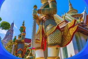 Heldagstur til templer i Bangkok med en professionel chauffør.