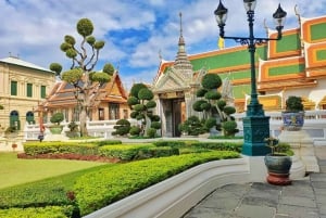 Grand Palace, Damnoen flydende marked og Maeklong markedstur