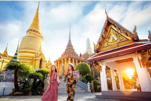 Grand Palace, Damnoens flytande marknad och Maeklongs marknad