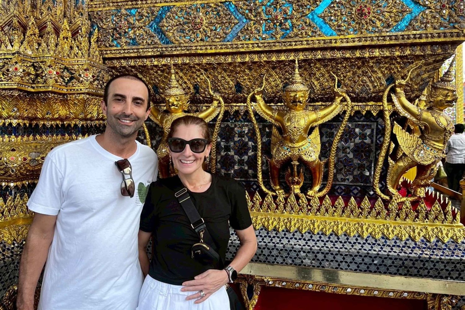 Tour privato del Grand Palace, del Buddha di Smeraldo e del mercato dei fiori