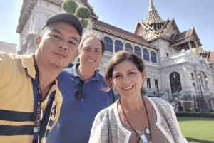 Tour privato del Grand Palace, dei templi e del canale [Lusso opzionale].