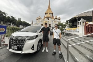 Tour privato del Grand Palace, dei templi e del canale [Lusso opzionale].