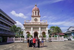 Banguecoque escondida: canal local e vila de artistas de barco elétrico