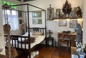 Banguecoque escondida: canal local e vila de artistas de barco elétrico