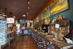 Banguecoque escondida: canal local e vila de artistas de barco elétrico