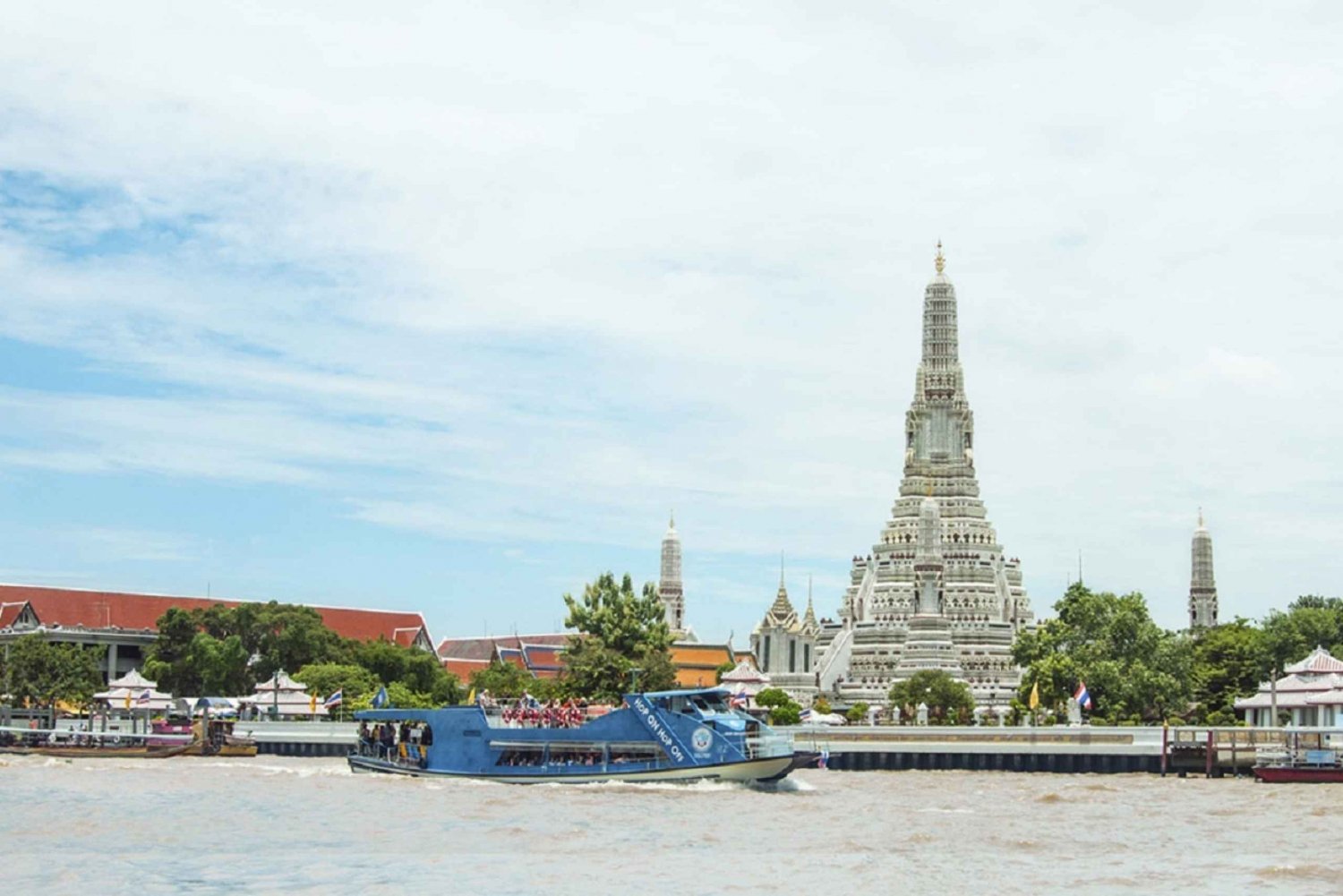 Hop On Hop Off: Tuk Tuk & Tourist Boat on Chao Phraya River