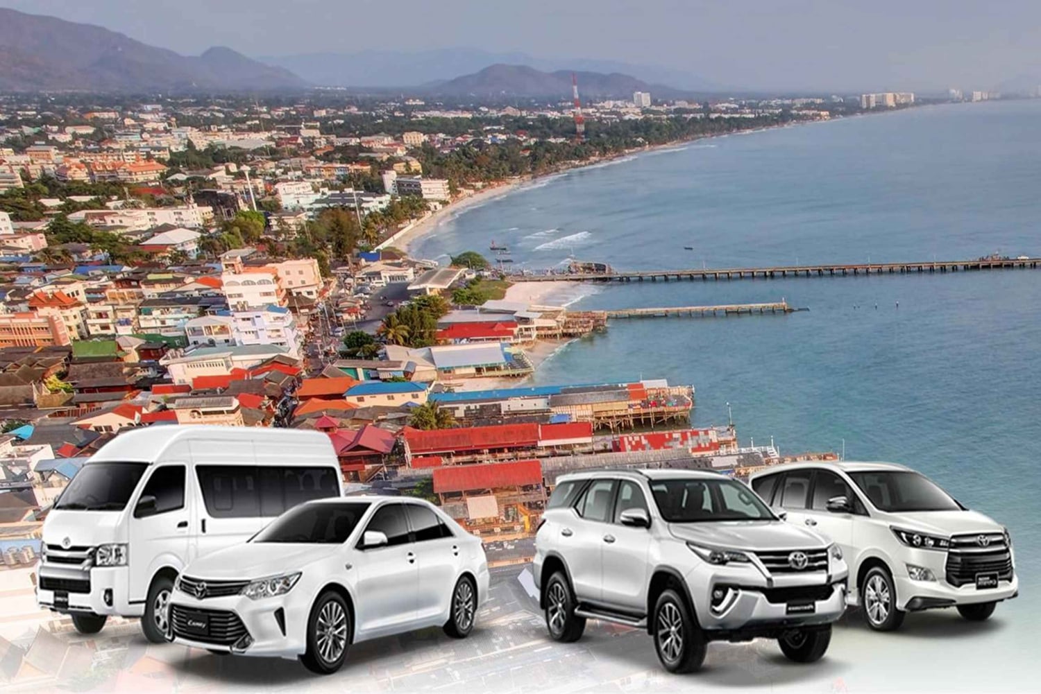 Hua Hin: Privat transport fra/til Don Muang lufthavn (DMK)