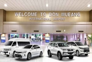 Hua Hin: Privat transport fra/til Don Muang lufthavn (DMK)