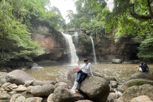 Khao Yain viidakko-kävely ja Haew Suwat -vesiputous thaimaalaisella lounaspaketilla