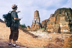 Wycieczka do świątyni małp w Lopburi i starego miasta w Ayutthaya (UNESCO)