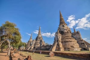 Maeklong Railway-Damnoen Saduak-Ayutthaya