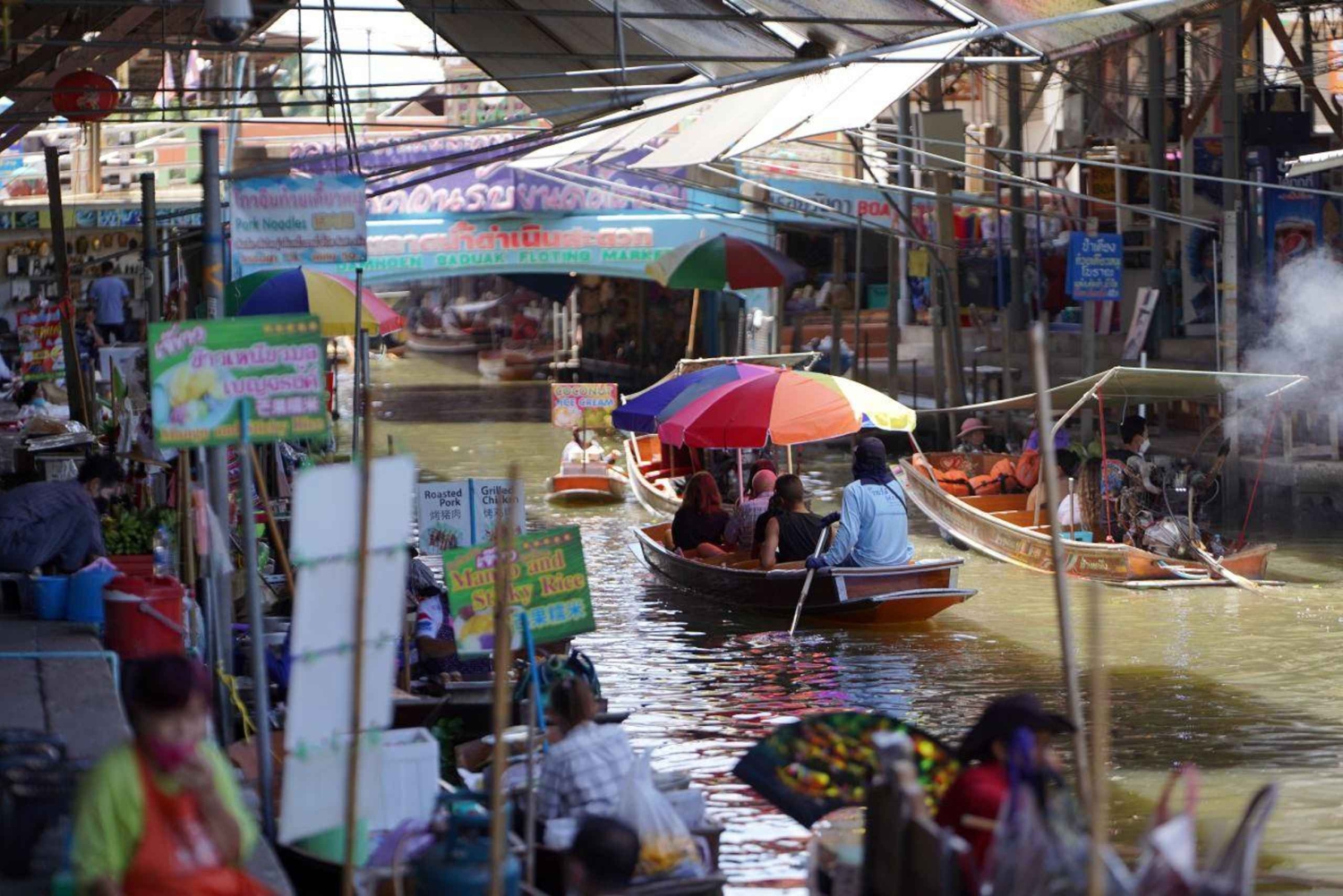 Maeklong Railway & Damnoen Saduak - speciale dagtour