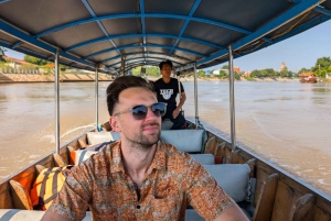 Pattaya: Viagem de 1 dia a Ayutthaya em carro particular com passeio de barco