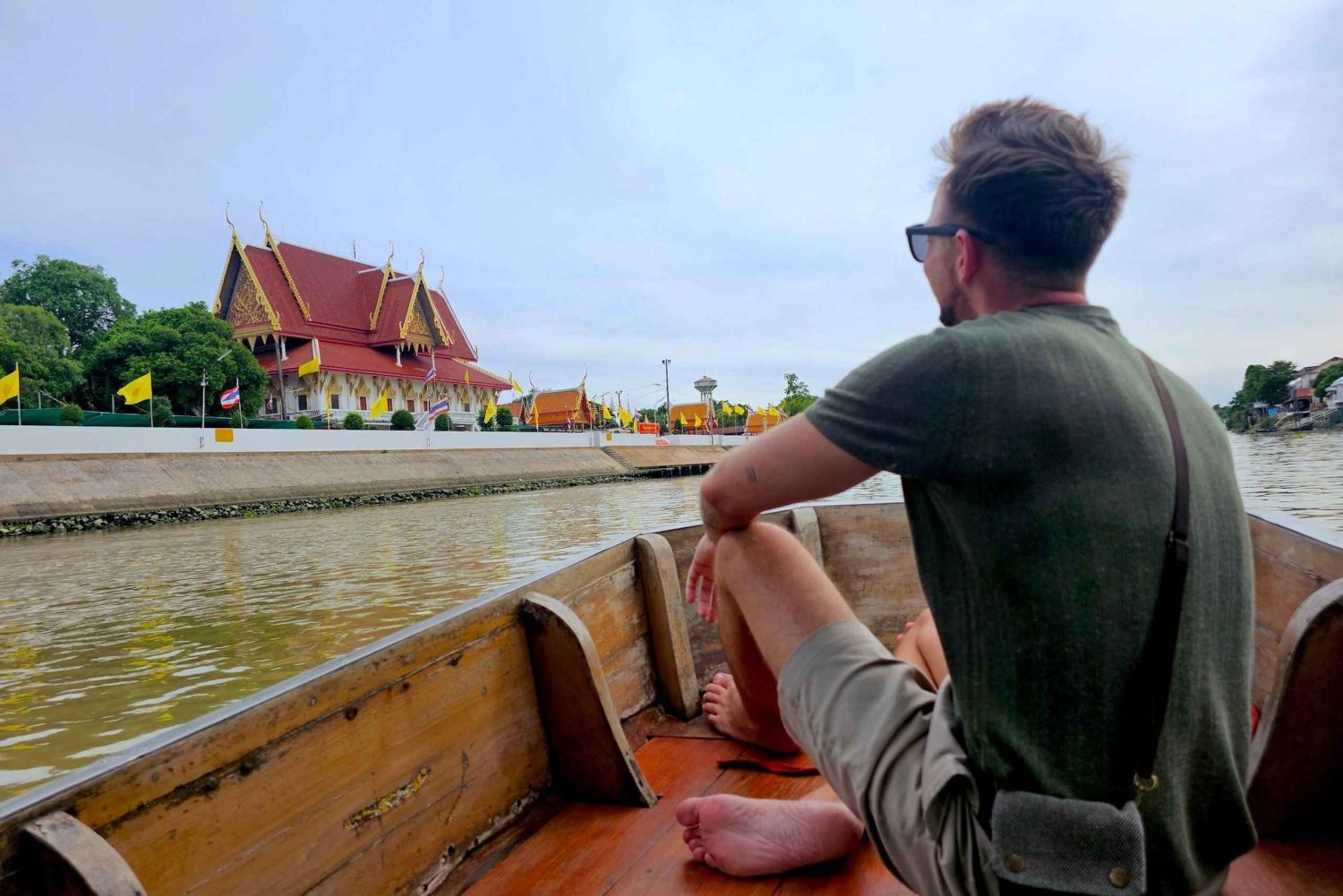 Fra Pattaya: Privat dagstur til Ayutthaya med båttur