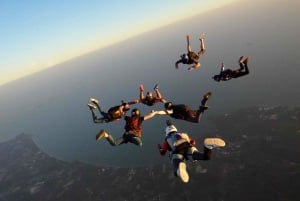 Pattaya : Dropzone - Saut en parachute tandem avec vue sur l'océan