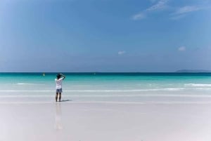 Pattaya Island Trip met dronefoto's en lunch, natuurstrand
