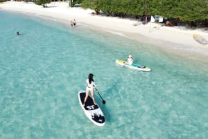 Pattaya Island Trip mit Drohnenfoto mit dem Schnellboot.