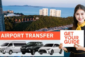 Pattaya: Transfer aeroportuale privato da/per l'aeroporto Don Muang