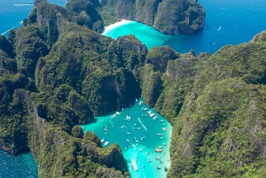Phuket: Phi Phi Maya Bay & Khai Island Tour med snabb katamaran