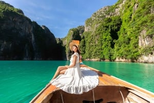 Phuket: Phi Phi Maya Bay & Khai Island Tour med snabb katamaran