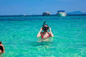 Phuket: Phi Phi Maya Bay & Khai Island Tour med snabb katamaran