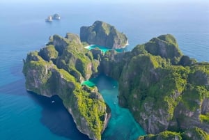 Phuket: Phi Phi Maya Bay & Khai Island Tour med snabb katamaran