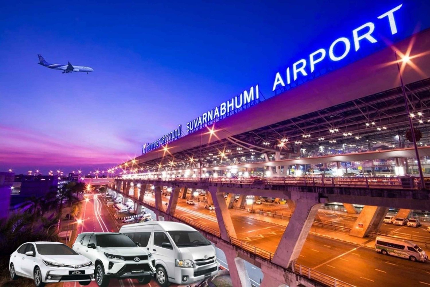 BANGKOK : Alquiler de coches privados y tour personalizado con conductor