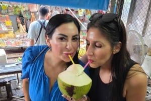 Privater schwimmender Markt & Zugmarkt + DRAGON-Tempel + Thai-Café